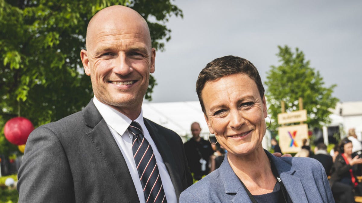 Lasse Sjørslev og Janni Pedersen. 