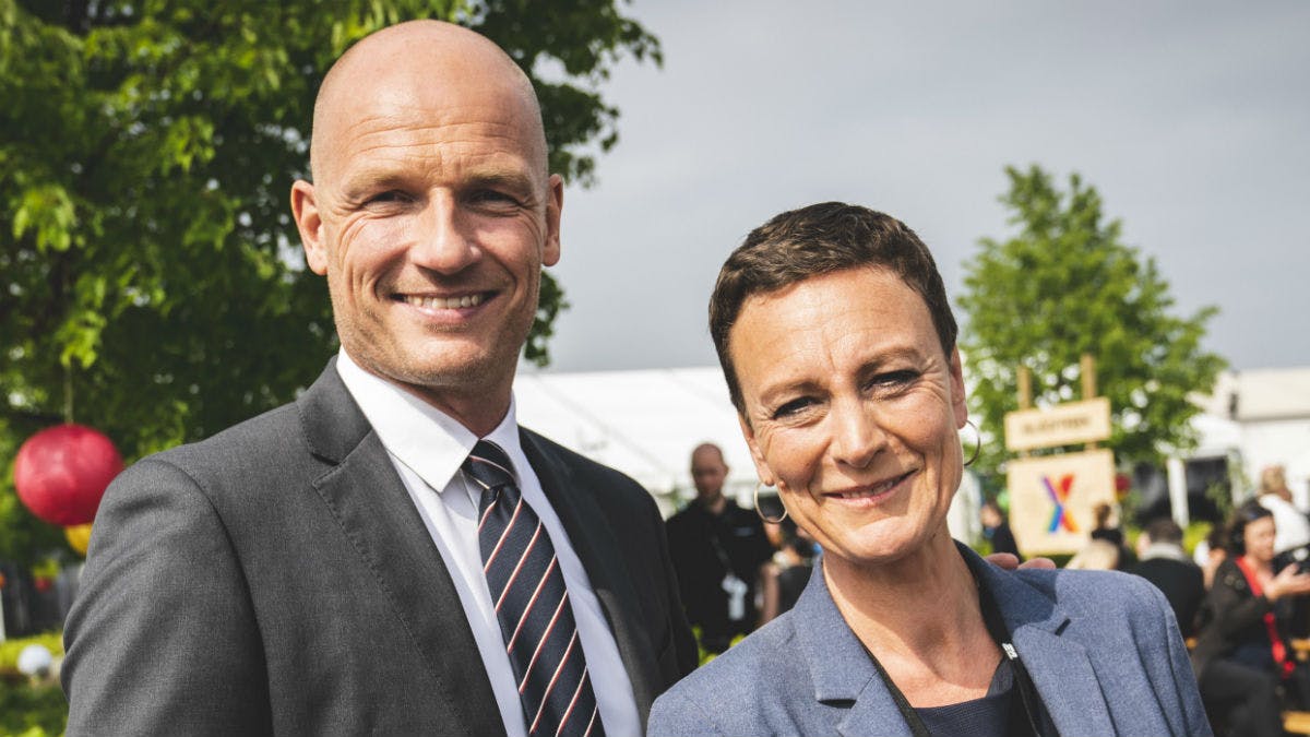 Lasse Sjørslev og Janni Pedersen.&nbsp;