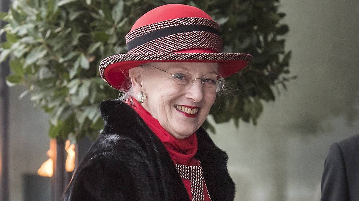 Dronning Margrethe.