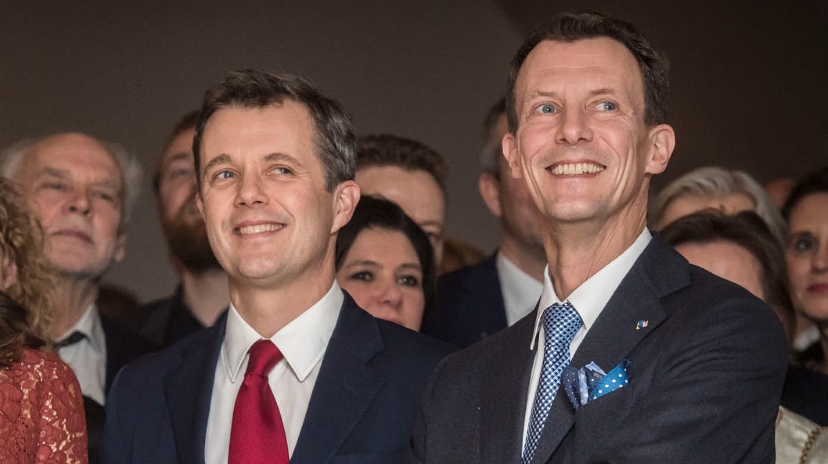 Kronprins Frederik og prins Joachim. 