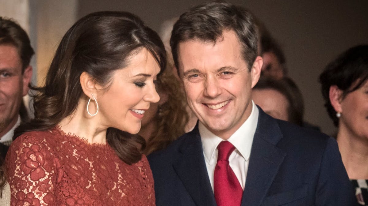 Kronprinsesse Mary og kronprins Frederik.