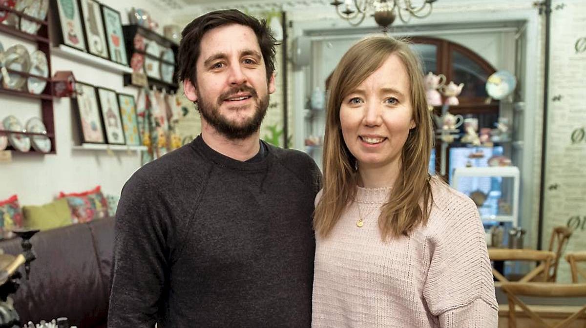 Todd Edlin og Anne Bach.