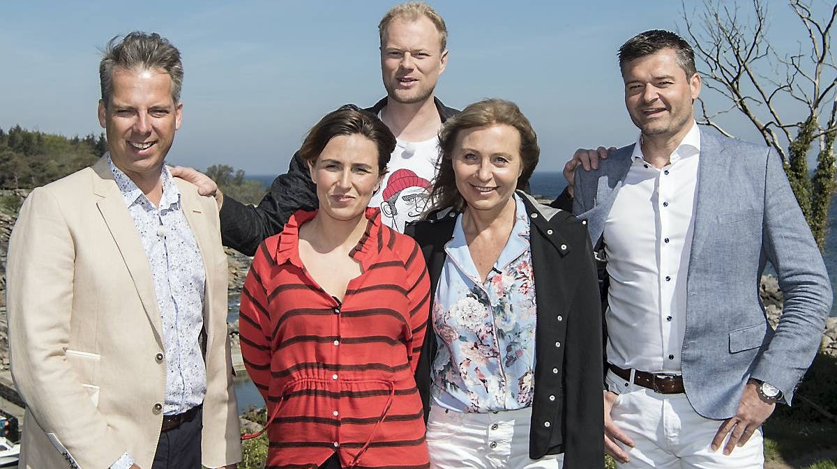 Christian Degn, Palle Ørtoft, Line Franck, Hanne Løye, Christian Winther