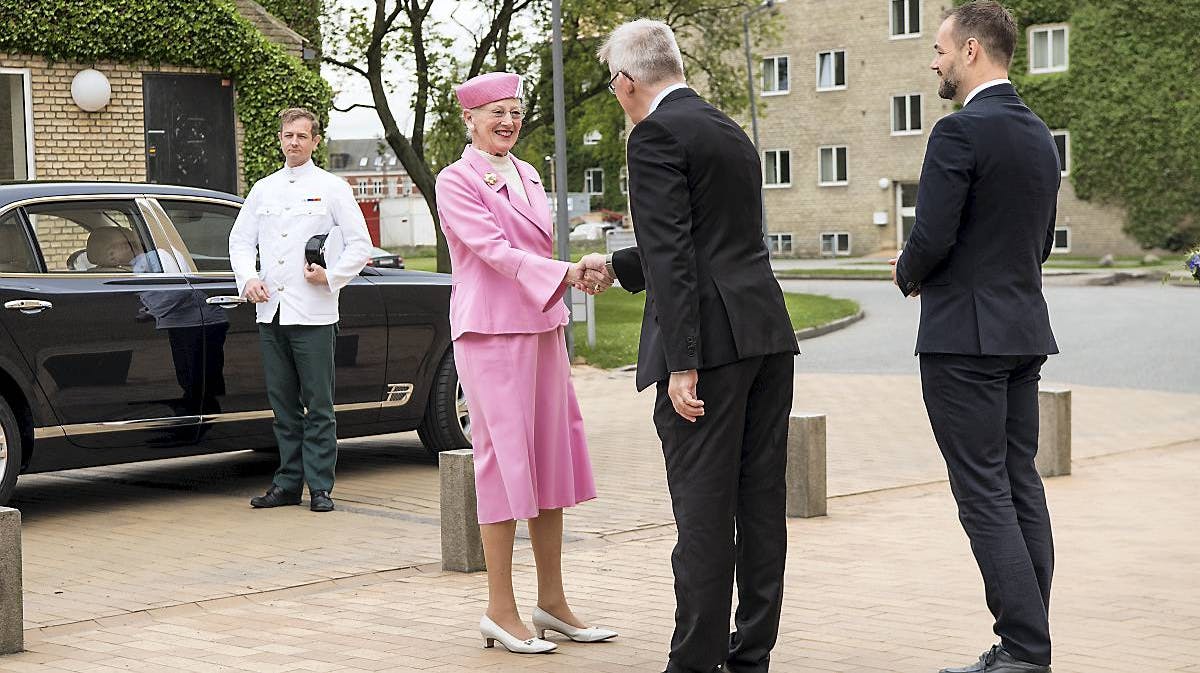 Dronning Margrethe.