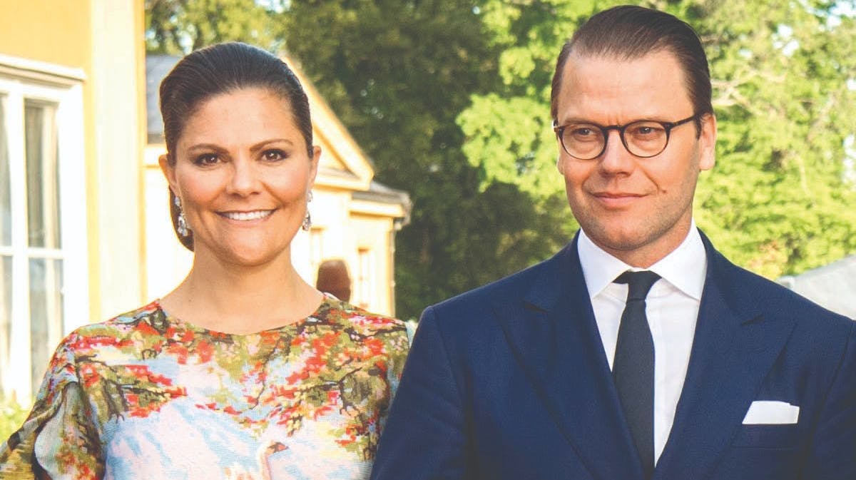 Kronprinsesse Victoria og prins Daniel