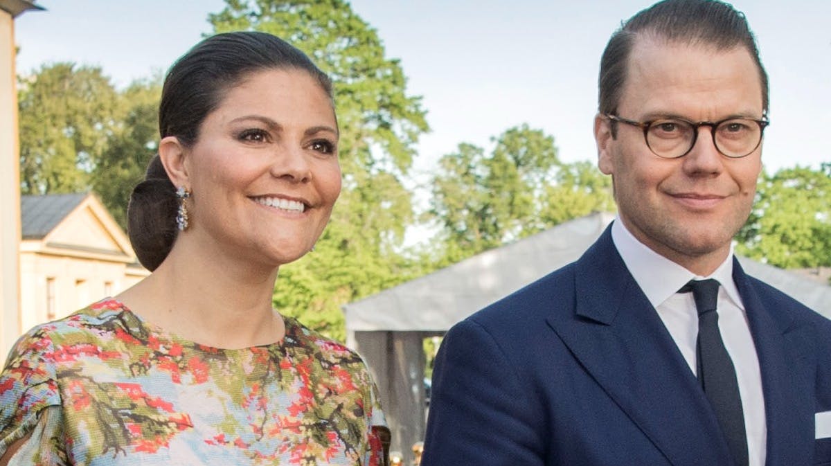 Kronprinsesse Victoria og prins Daniel