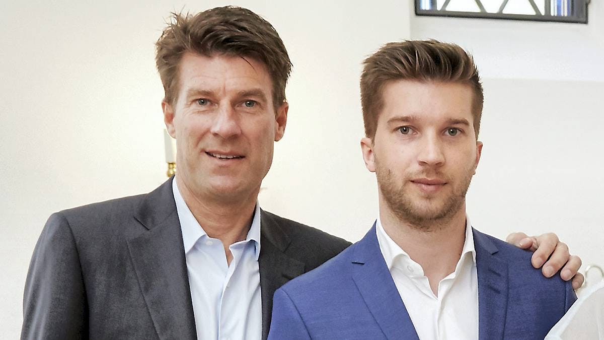 Michael og Andreas Laudrup