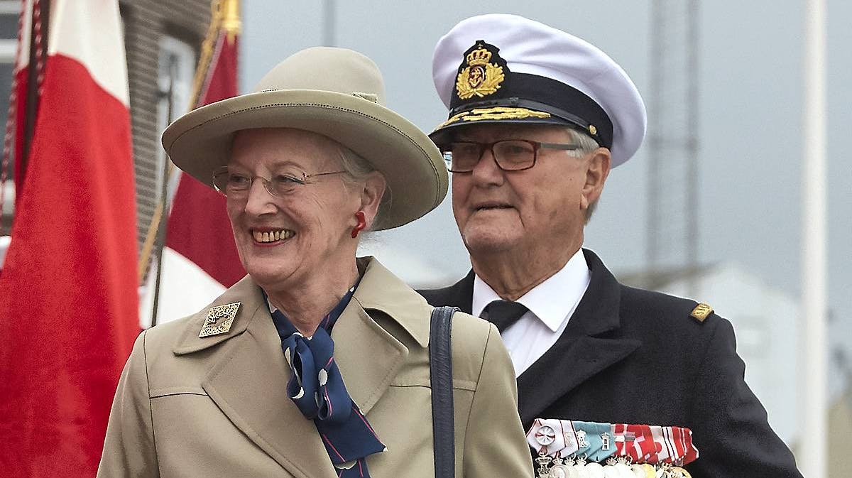 Dronning Margrethe og prins Henrik