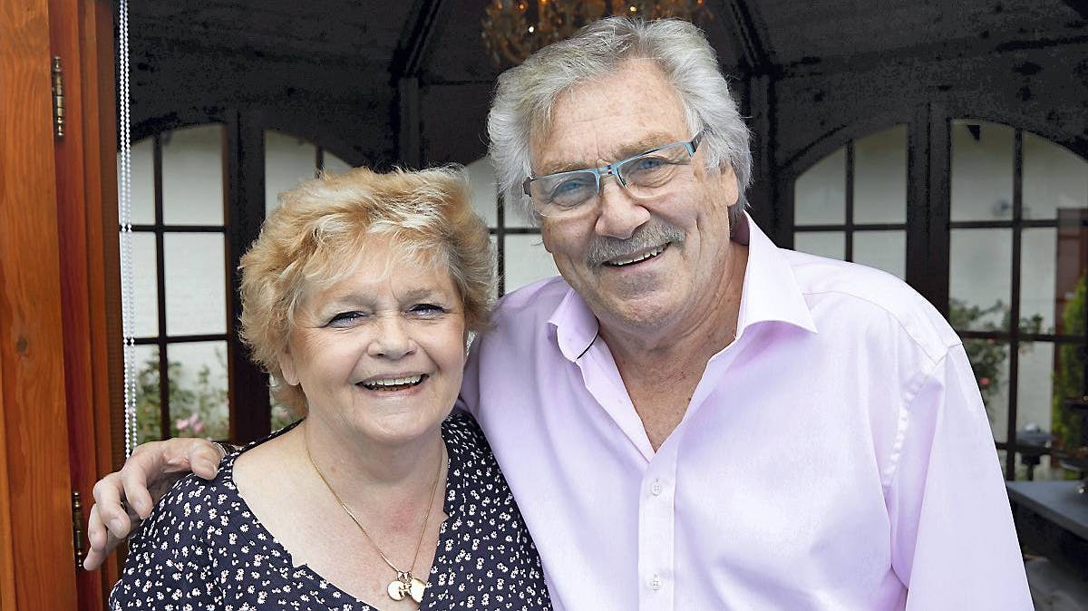 Richard Ragnvald og hustruen Vibeke.