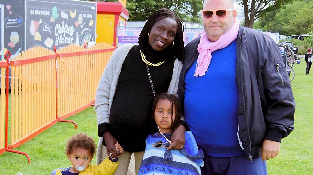 Master Fatman, Herminia, Sol og Vinicius.