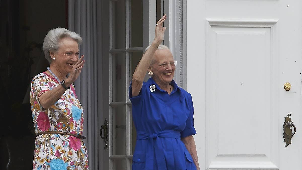 Dronning Margrethe, prinsesse Benedikte