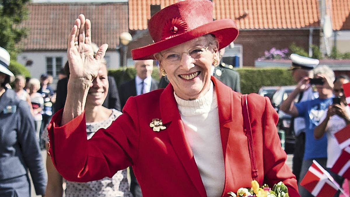 Her kommer dronning Margrethe på sommertogt i | BILLED-BLADET