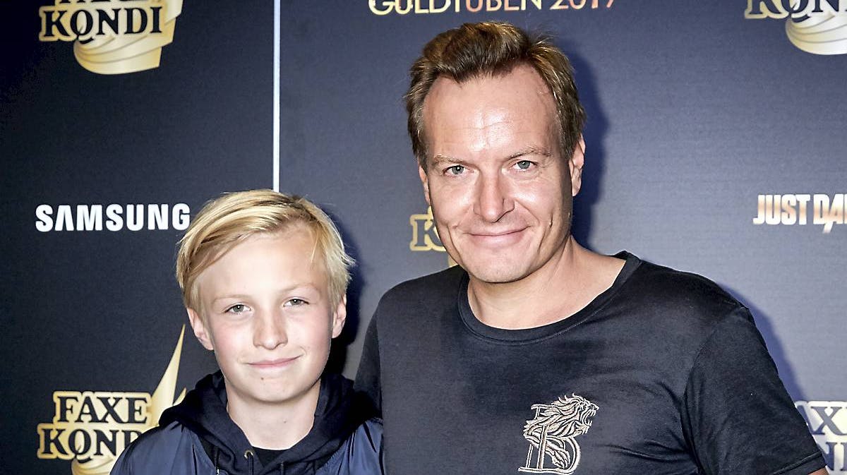 Rasmus Tantholdt og sønnen Emil