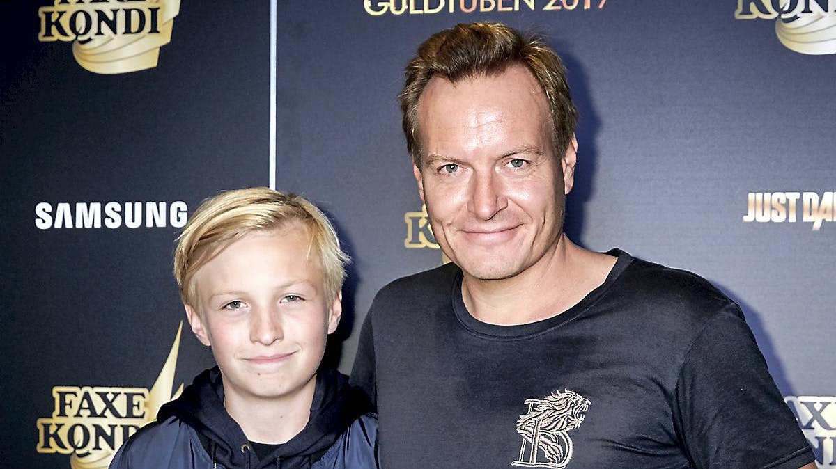 Rasmus Tantholdt og sønnen Emil