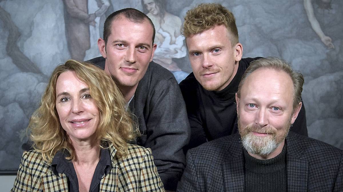 Ann Eleonora Jørgensen, Lars Mikkelsen, Simon Sears og Morten Hee Andersen.