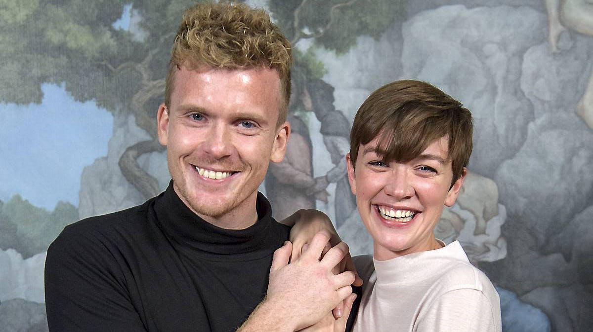 Morten Hee Andersen og Fanny Louise Bernth