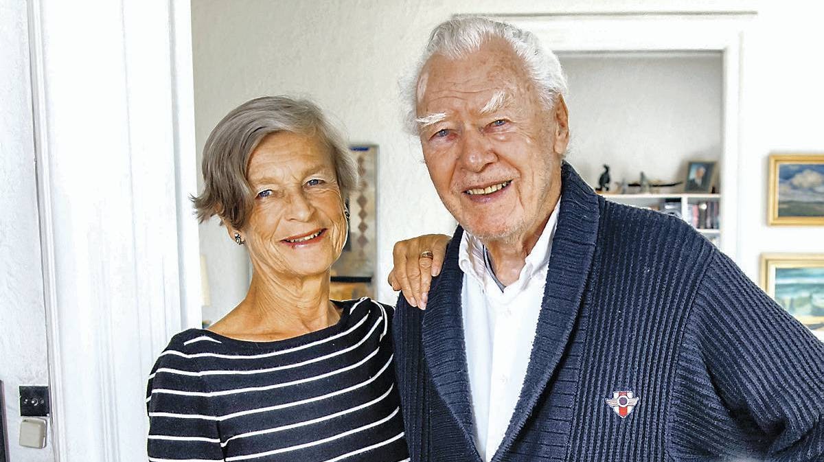 Anne-Marie Vessel Schlüter og Poul Schlüter