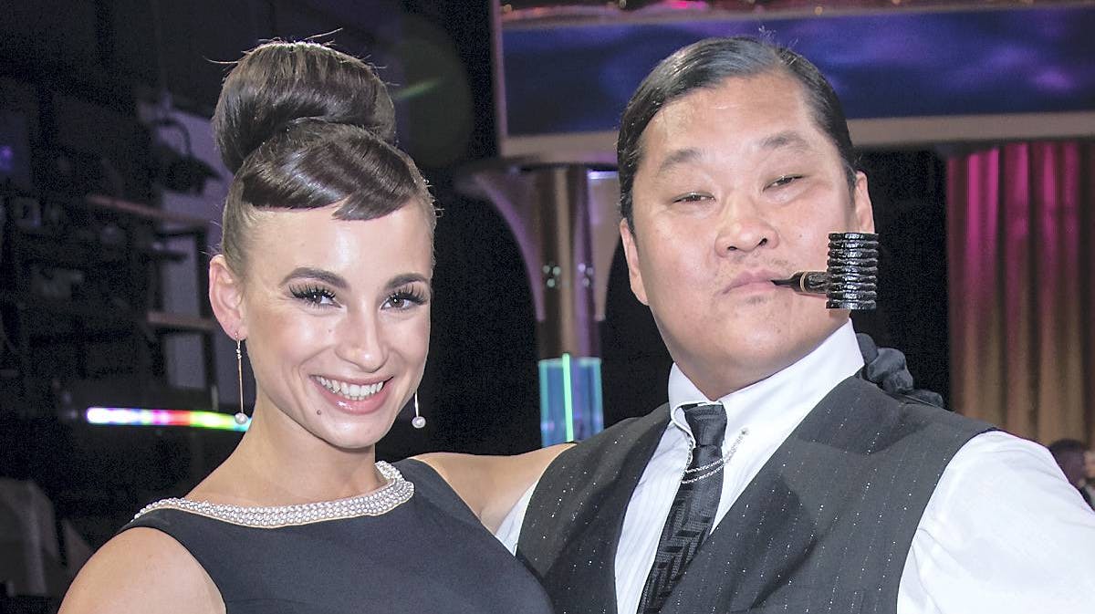 Claudia Rex og Simon Jul.