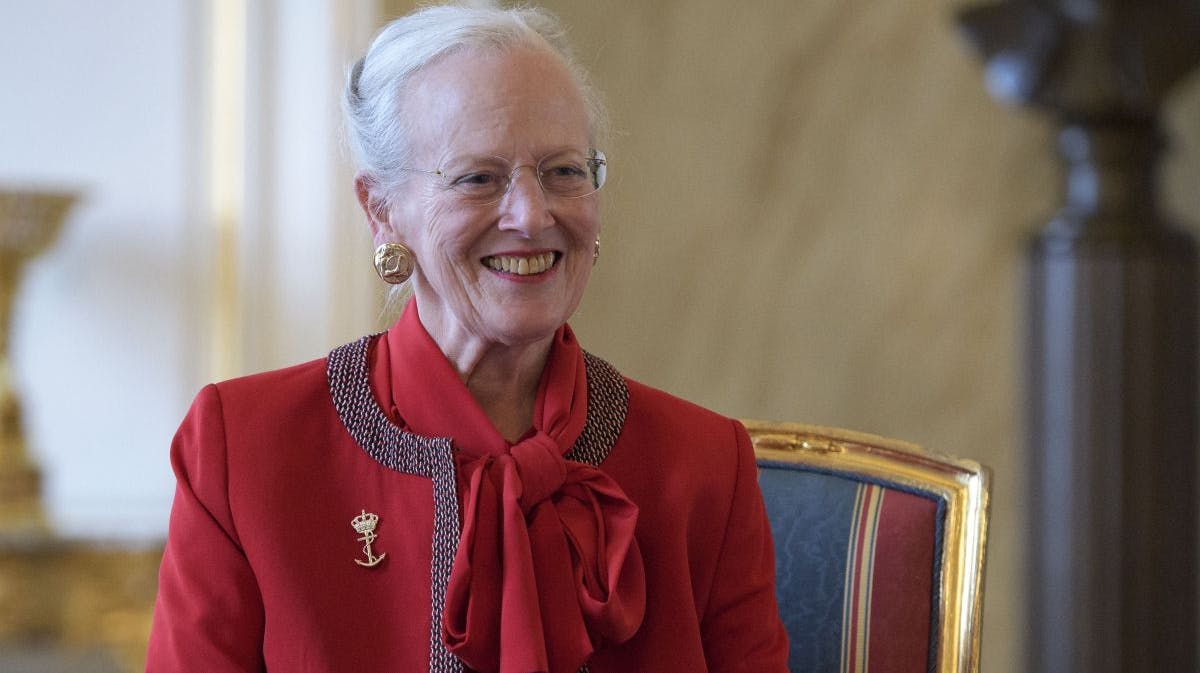 Dronning Margrethe.