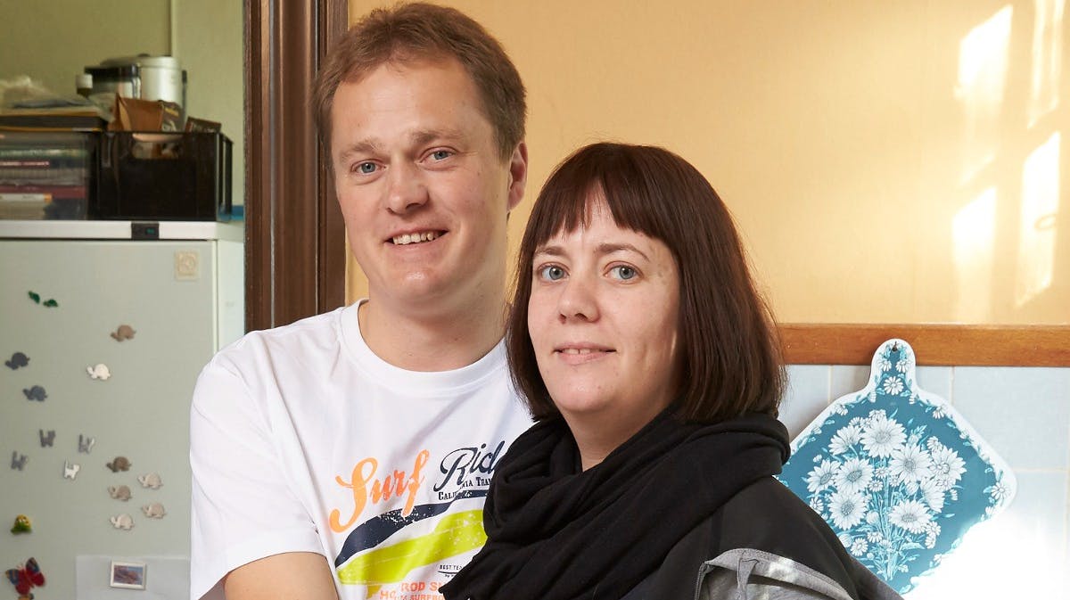 Michael og Vibse fra "Landmand søger kærlighed".