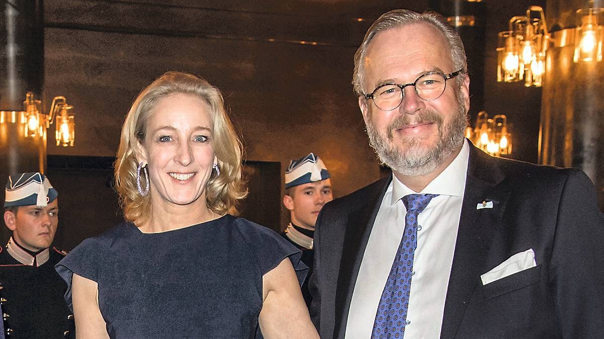 Prinsesse Alexandra og grev Michael Ahlefeldt-Laurvig-Bille.