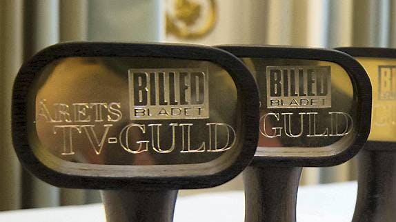 BILLED-BLADETS TV-GULD statuetter
