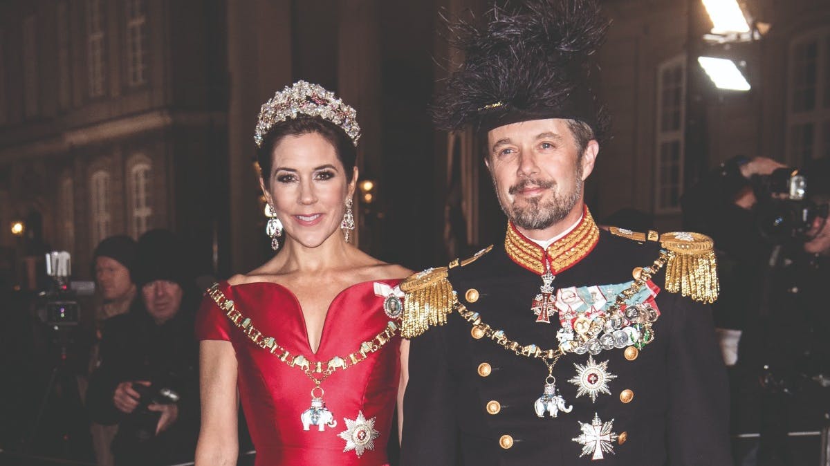 Kronprinsesse Mary og kronprins Frederik