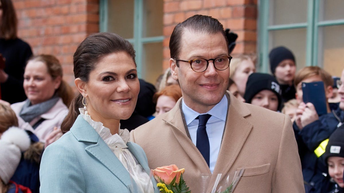 Kronprinsesse Victoria og prins Daniel