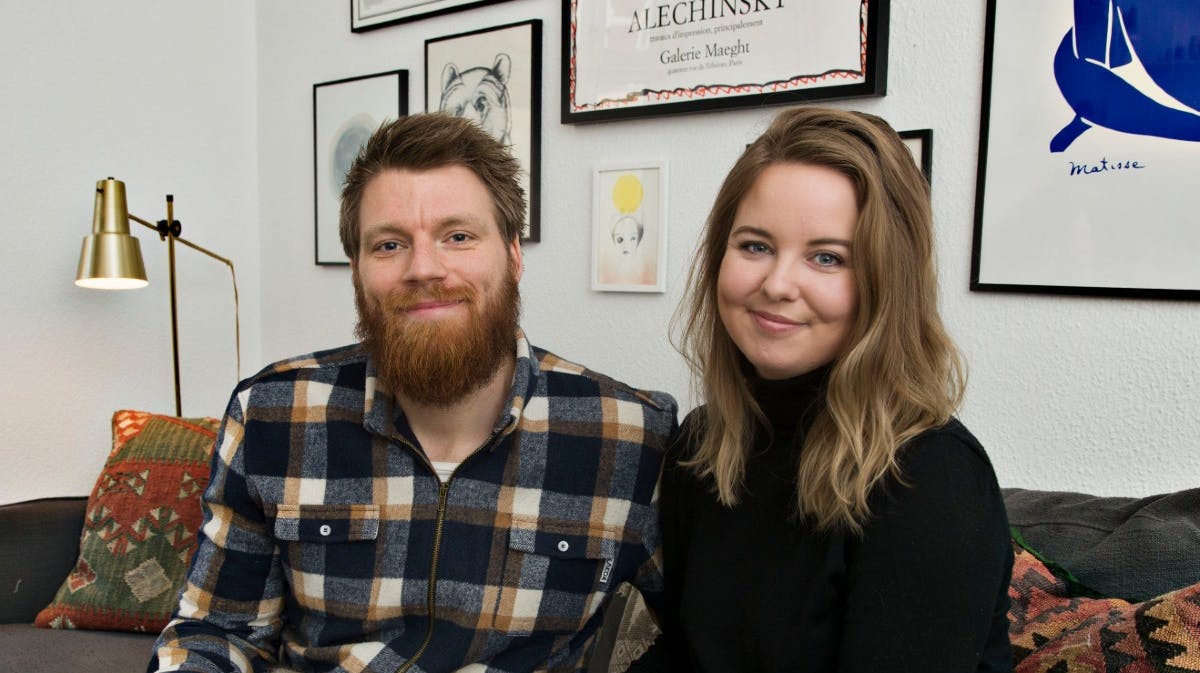 Fredrik og Charlotte fra "Nybyggerne"