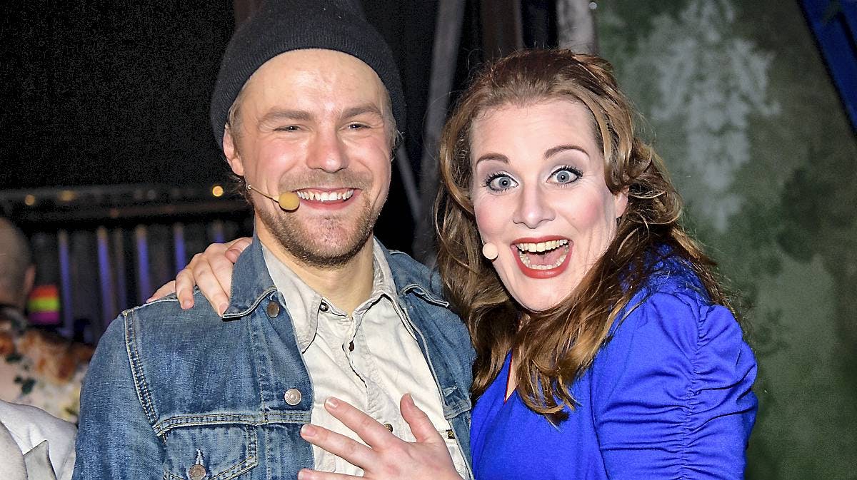 Gustav Wolter og Lise Baastrup