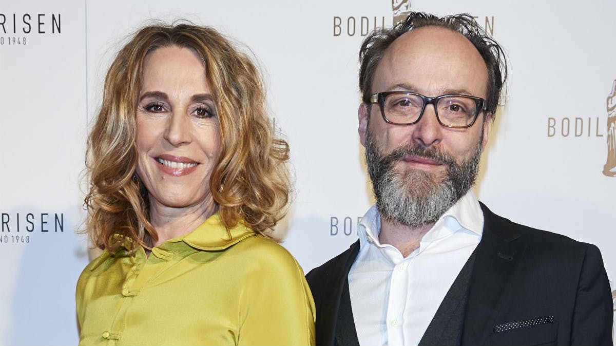 Ann Eleonora Jørgensen og ægtemanden Rasmus.