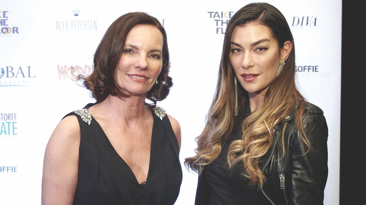 Janni Spies og datteren Michala Brylov.