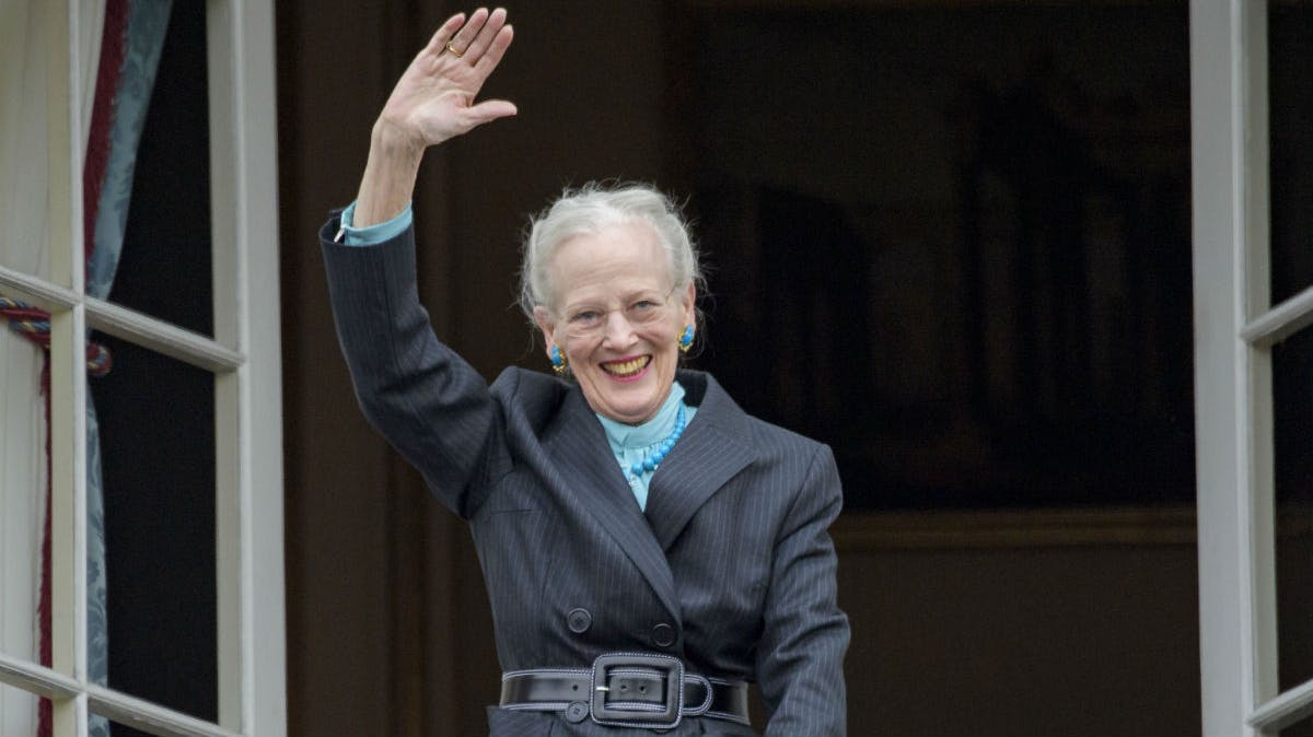 Dronning Margrethe. 