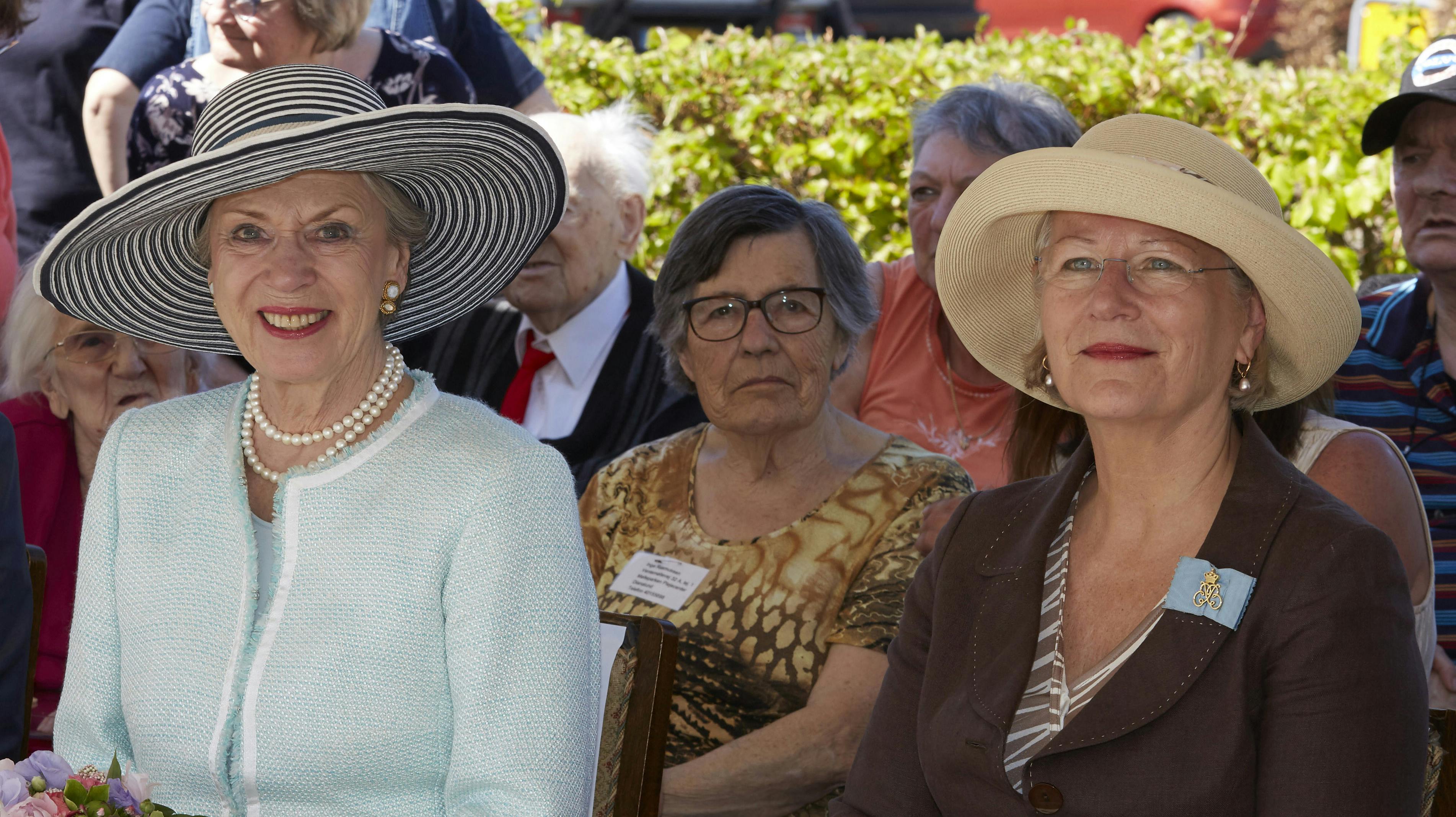 Prinsesse Benedikte og Kristina Treschow på en af de sidste officielle opgaver sammen.