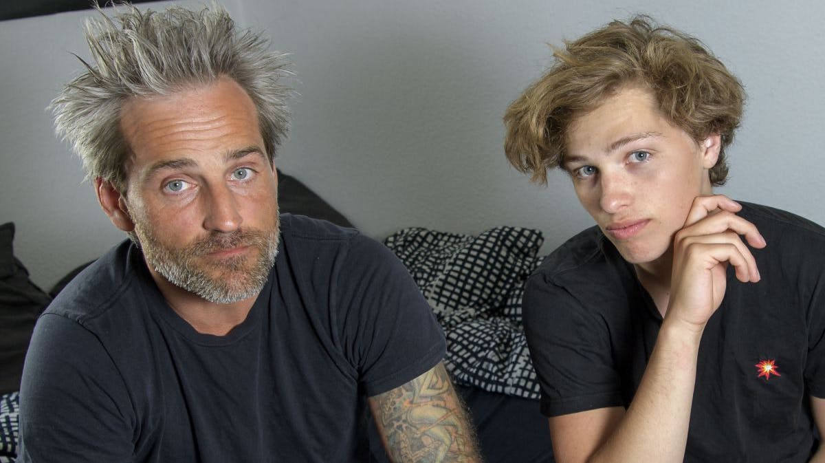 Oliver Bjerrehuus og Oscar Bjerrehuus.