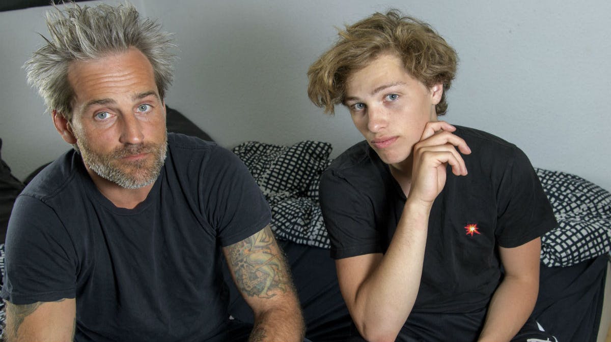 Oliver Bjerrehuus og Oscar Bjerrrehuus.