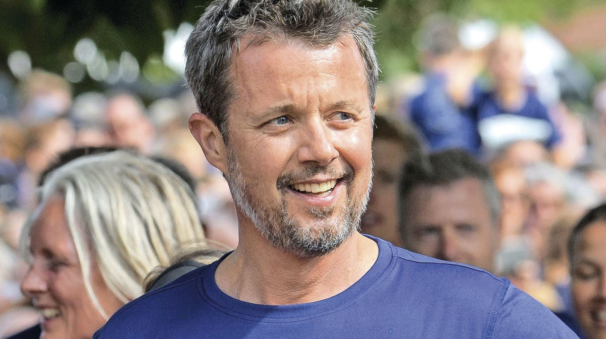 Kronprins Frederik til Royal Run 2018.