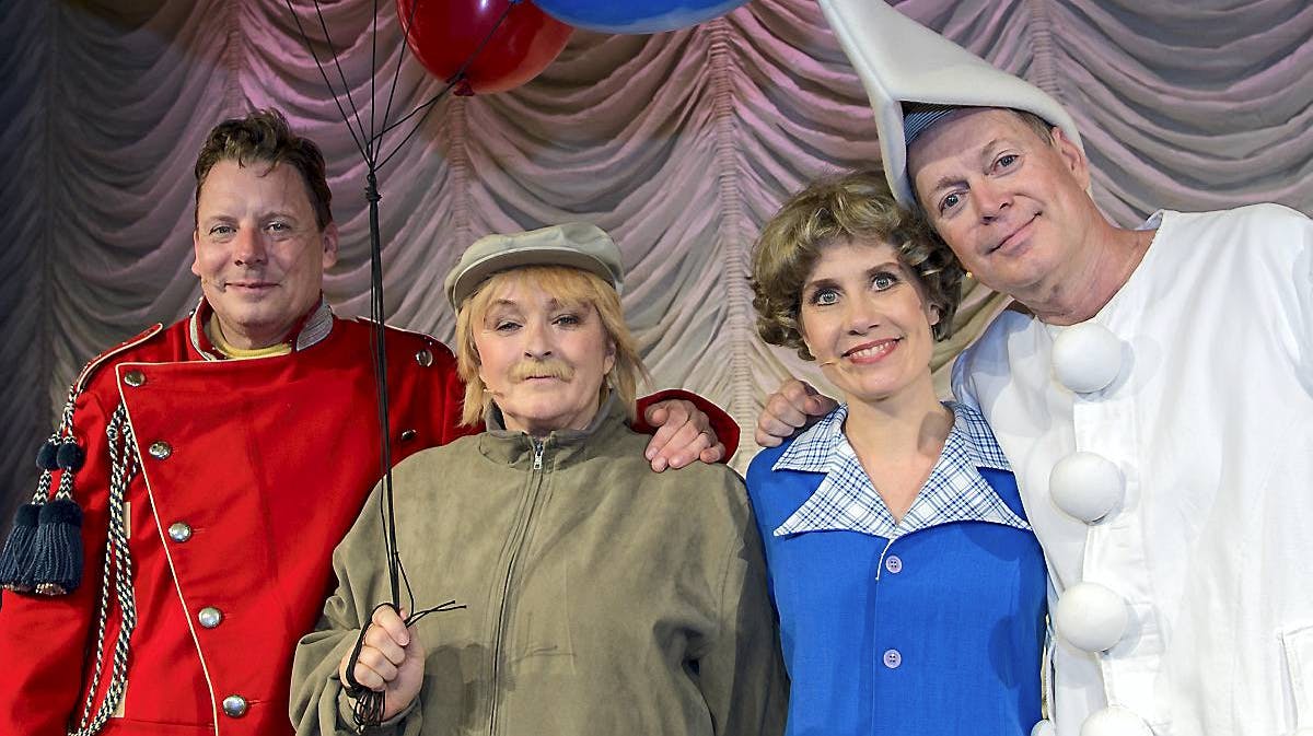 Anders W. Berthelsen, Kirsten Lehfeldt, Mia Lyhne og Peter Frödin.