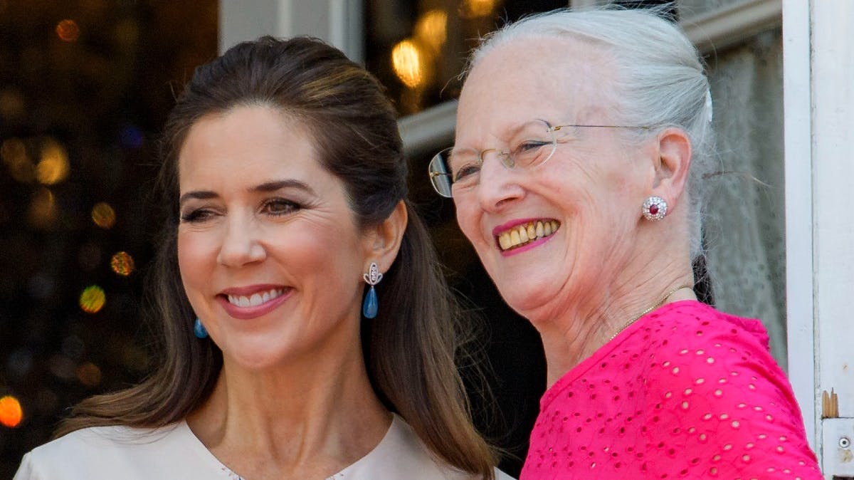 Kronprinsesse Mary og dronning Margrethe