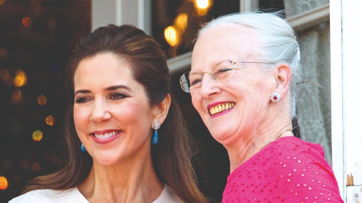 Kronprinsesse Mary og dronning Margrethe