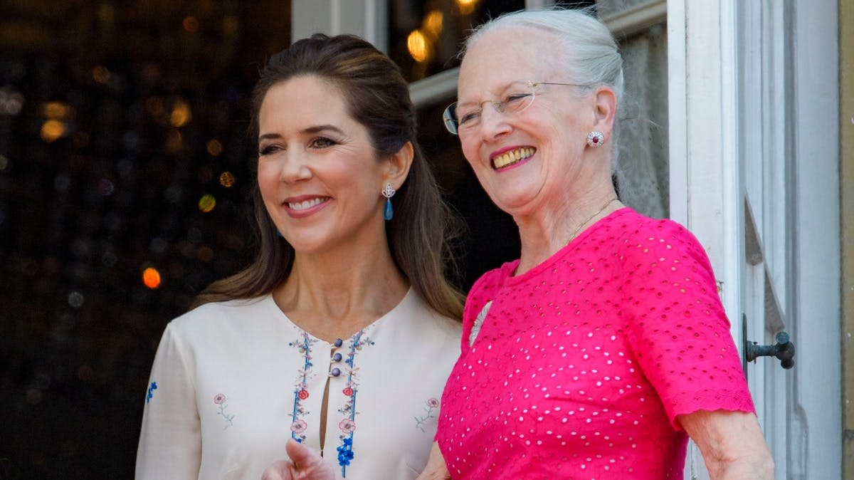 Kronprinsesse Mary og dronning Margrethe