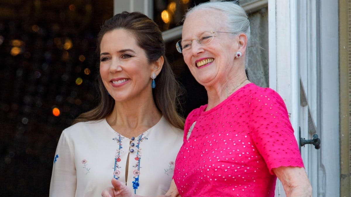 Kronprinsesse Mary og dronning Margrethe