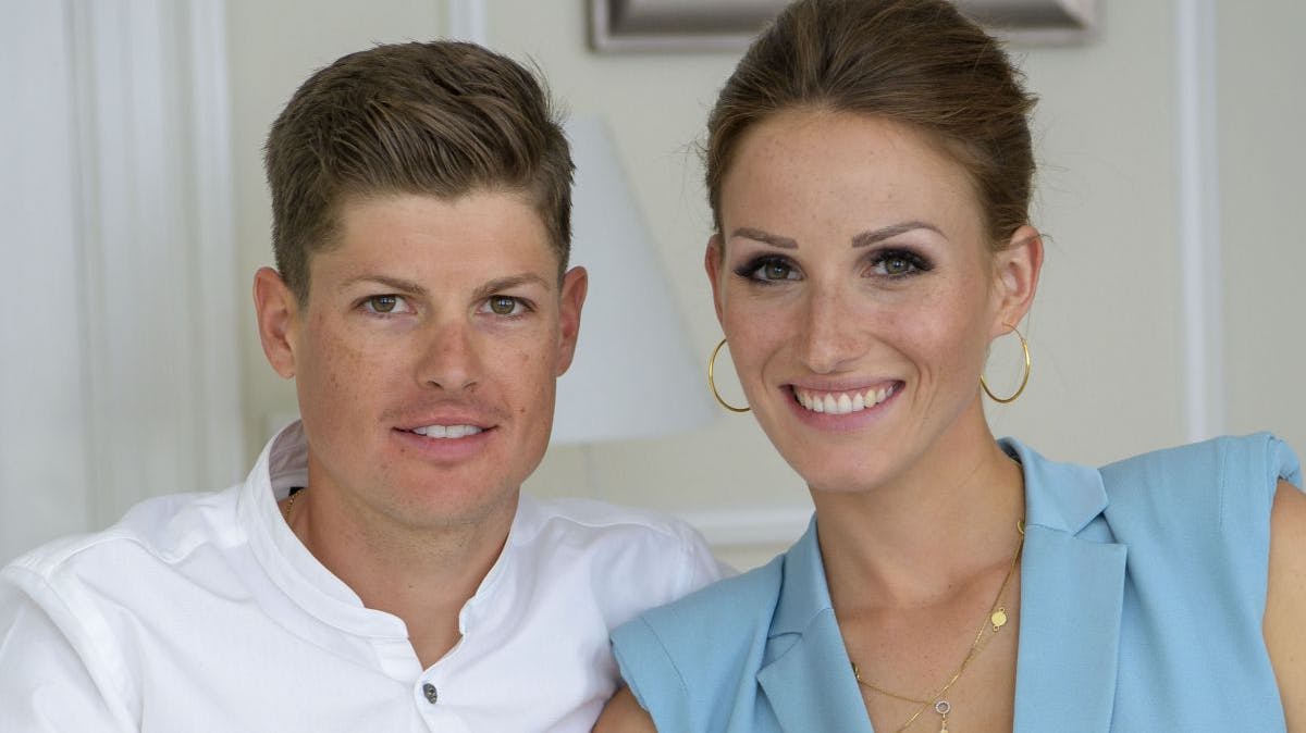 Jakob Fuglsang og Loulou Fuglsang.