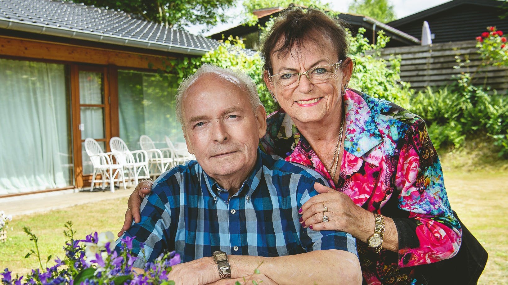 Peter og June Belli. Billedet er fra 2018. 