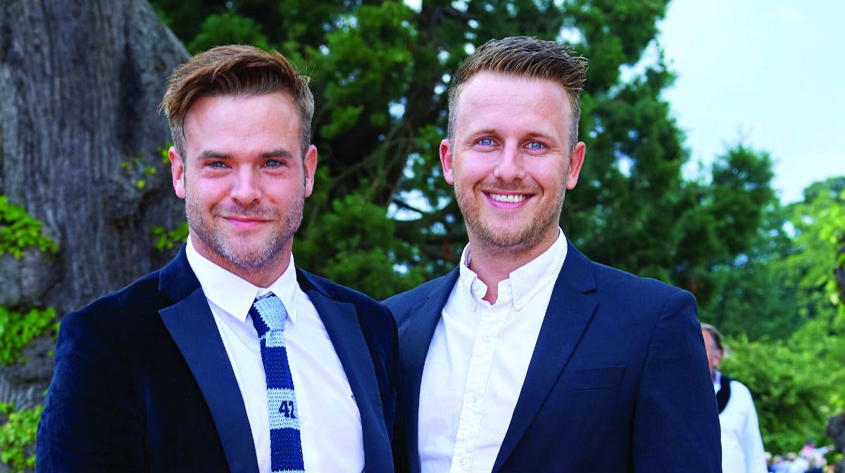 Silas Holst og Nicolai Schwartz.