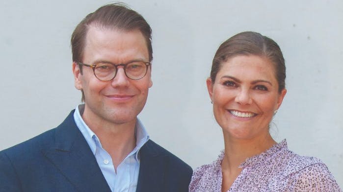 Prins Daniel og kronprinsesse Victoria