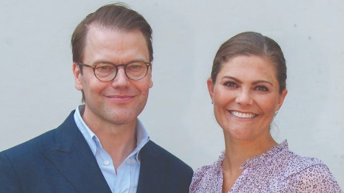 Prins Daniel og kronprinsesse Victoria