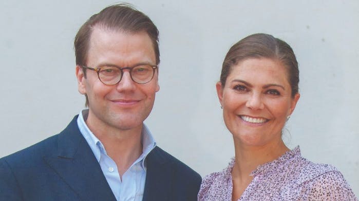 Prins Daniel og kronprinsesse Victoria