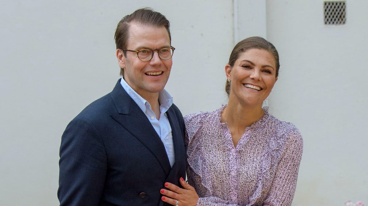 Prins Daniel og kronprinsesse Victoria. 