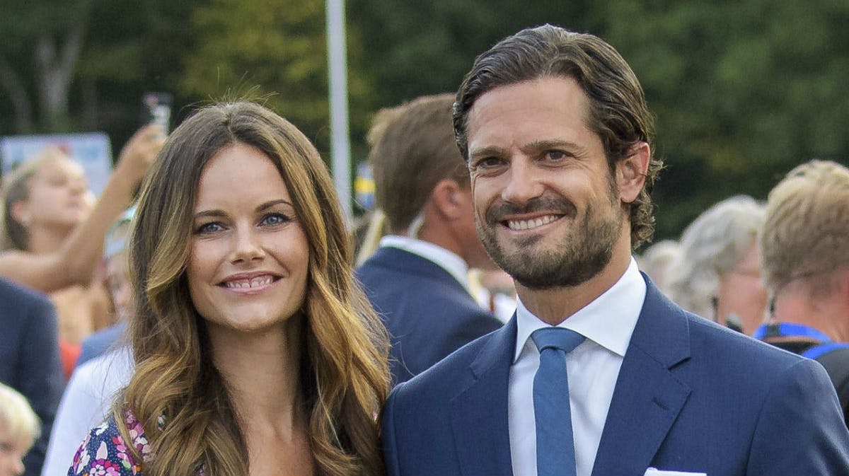 Prinsesse Sofia og prins Carl Philip.